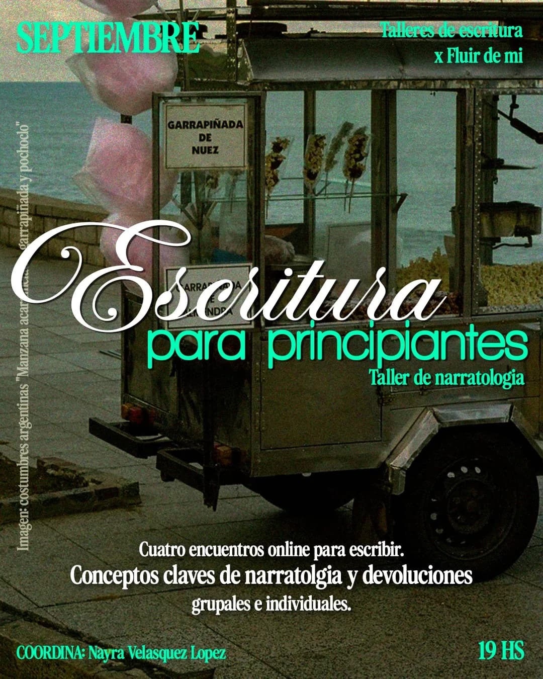 Flyer de Escritura para principiantes